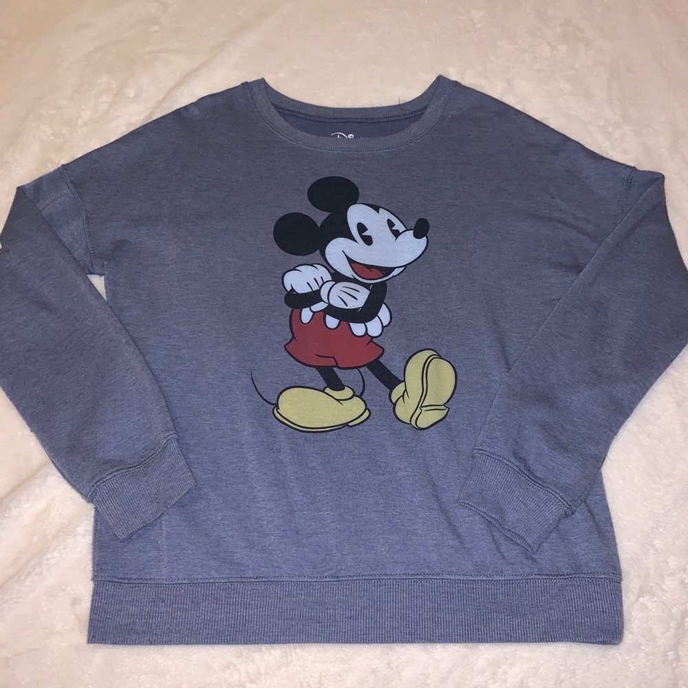 Disney Blue Mickey Sweatshirt